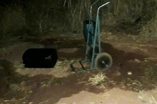 PM prende dois furtando óleo diesel