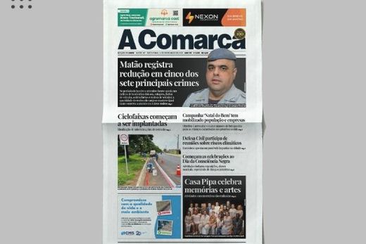 A Comarca. Entre os destaques: Matão registra redução em cinco dos sete principais crimes