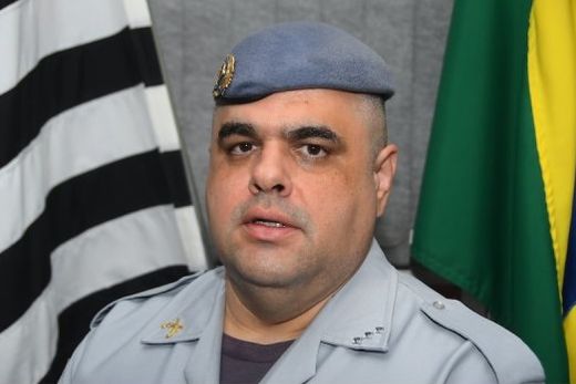O capitão Rodrigo Lopes. "Um dado de extrema relevância para a segurança no trânsito: 135 condutores foram autuados por dirigir sob influência de álcool"