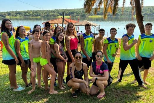 Equipe da Sorema, com a professora Carla Palladino. Provas foram completadas com tempos muito bons