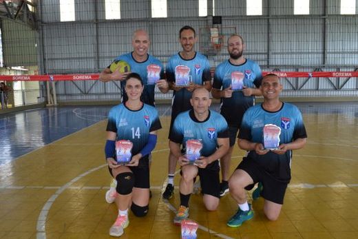 O time campeão. Final aconteceu na Quadra Poliesportiva 'Armando Theodorico Gomes'