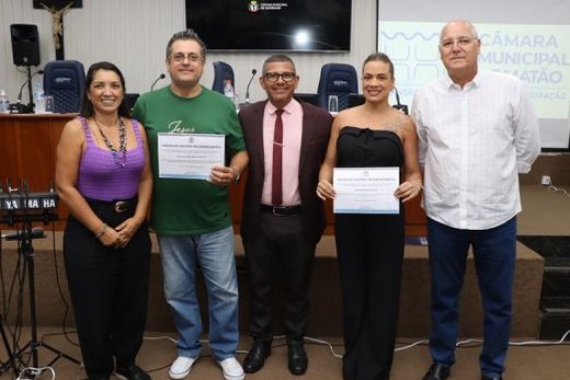 Na Câmara. Homenagens aconteceram nesta segunda-feira (22)