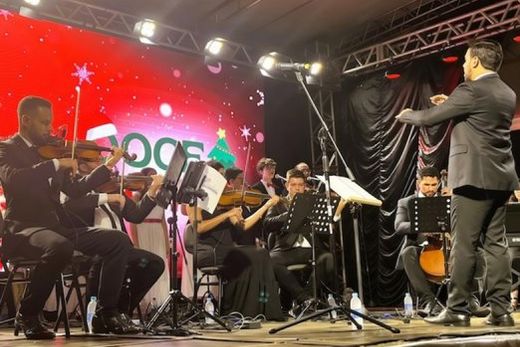 Em turnê. Neste mês de dezembro, a Orquestra Jovem e o Coro Juvenil levaram a música, a emoção e o espírito natalino para diferentes públicos
