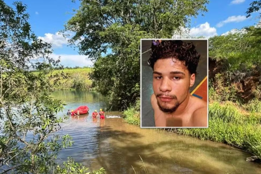 Corpo de Lucas Gabriel das Dores, de 19 anos, foi localizado na tarde desta segunda-feira (29)