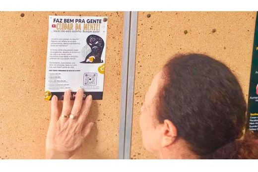 Campanha também conta com ações informativas, como a distribuição de panfletos
