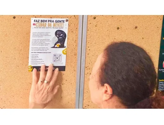Campanha também conta com ações informativas, como a distribuição de panfletos