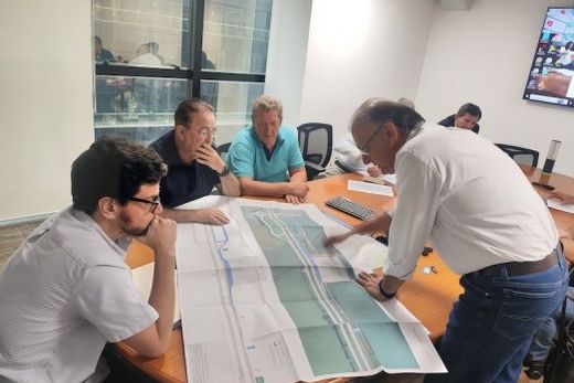 Investimento na Rodovia Washington Luís. Durante o encontro com Barnabé, Motta defendeu a construção de uma nova alça de acesso direcionada a São José do Rio Preto