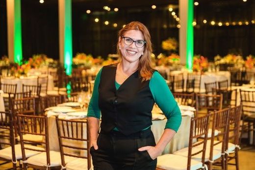 Melissa, sobre seu perfil profissional. "A cerimonialista é forte, determinada e vive o sonho junto com o cliente"