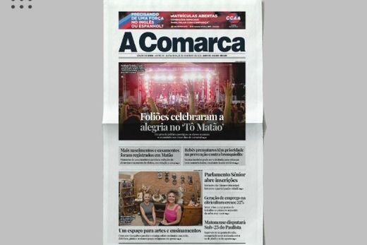 A Comarca. Entre os destaques: Foli