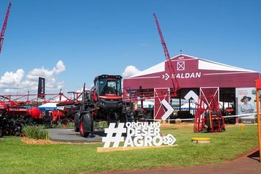 Estande da Baldan. Tradição e inovação em um dos maiores espaços do Show Rural Coopavel 2026