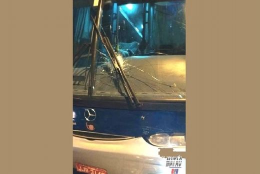 Ônibus de Matão é atacado com dezenas de passageiros