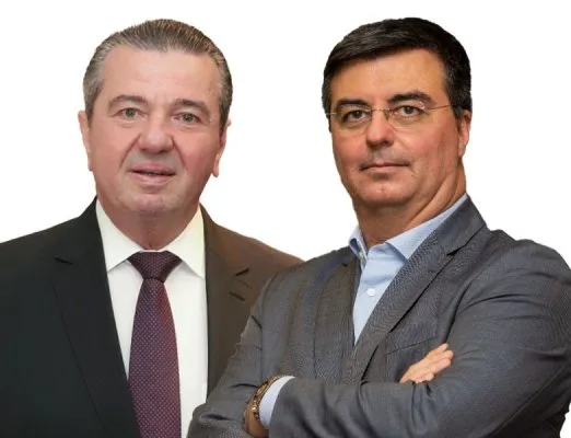 Walter Baldan (diretor regional do Ciesp-Matão) e Rafael Cervone (presidente do Ciesp)