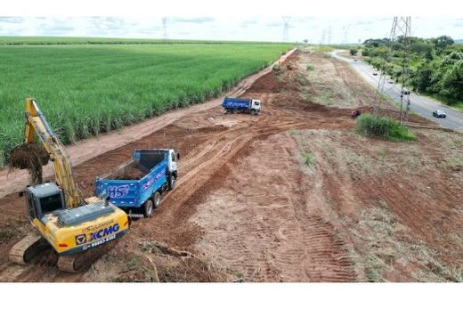 Obras de duplicação da Avenida João Marchesan. Serviço será executado pela empresa HS Júnior Construtora e Serviços, com investimento de R$ 10,75 milhões