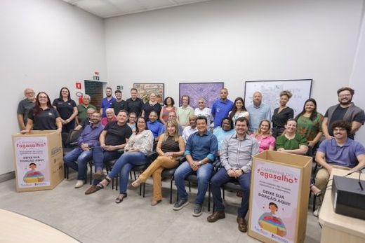 Lançamento da campanha. Solenidade reuniu servidores públicos e representantes de entidades assistenciais, na quinta-feira (19)
