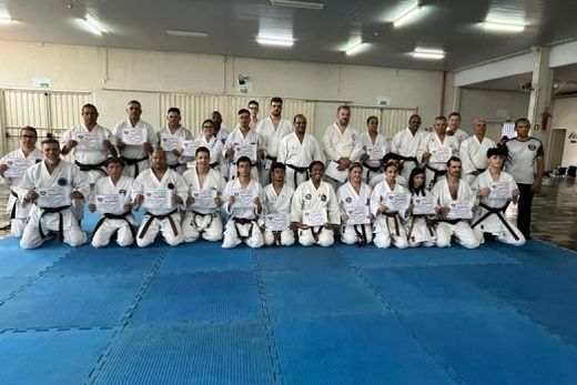 No último dia 7. 'Curso de Primeiros Socorros e Preparatório para Exame de Graduação' reuniu 50 atletas de diversos municípios