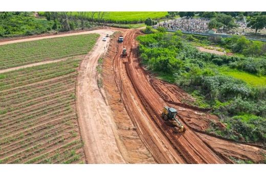 Início da obra. Via Predilecta é estratégica para o escoamento da produção agrícola local