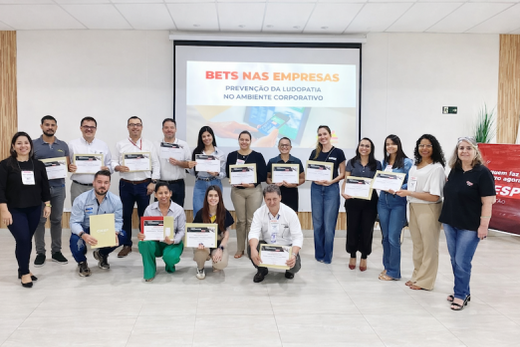 Prevenção. Treinamento trouxe ferramentas importantes para os participantes conseguirem observar e orientar seus colaboradores sobre os sinais do vício