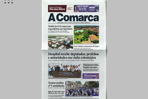 A Comarca. Entre os destaques: Matão terá 11 empresas expositoras na Agrishow