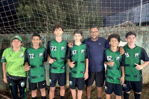 No Rio Preto. Antônio, João Câmara, Heitor, Lorenzo e Kevin disputam o Paulista Sub-15
