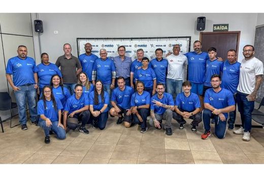 Na Secretaria de Esportes. Equipe foi apresentada no último dia 28