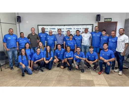 Na Secretaria de Esportes. Equipe foi apresentada no último dia 28
