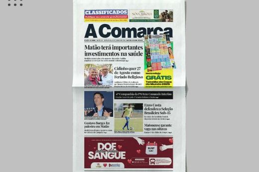 A Comarca. Entre os destaques: Matão terá importantes investimentos na saúde