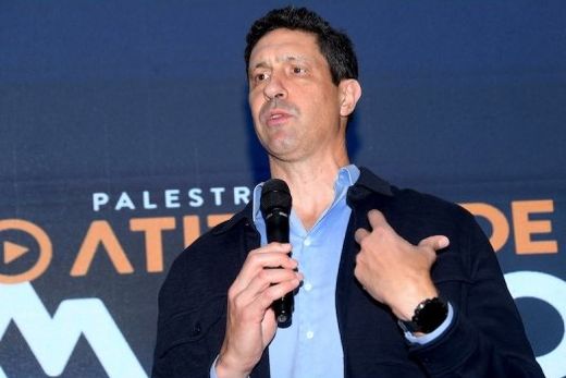 Gustavo Borges. Palestra foi focada em inspirar empresários e gestores a desenvolverem uma postura de foco e resiliência no ambiente corporativo