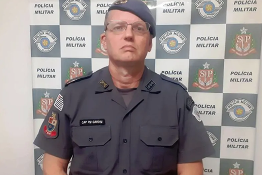 Capitão Gardim. Novo comandante assume a função que antes era de Rodrigo Lopes