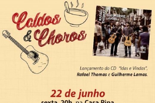 Casa Pipa recebe o show Idas e Vindas