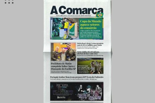 A Comarca. Entre os destaques: Copa do Mundo aquece setores do comércio