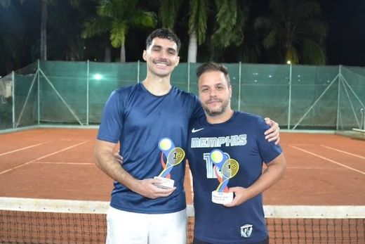 Categoria principal. Na final, Marcos Andrioli e Caio Cappi venceram Dib Elias e Felipe Costa por 9x2 e 9x5