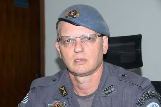 O capitão Adilson Gardim. "Estreitaremos os laços com a comunidade matonense"