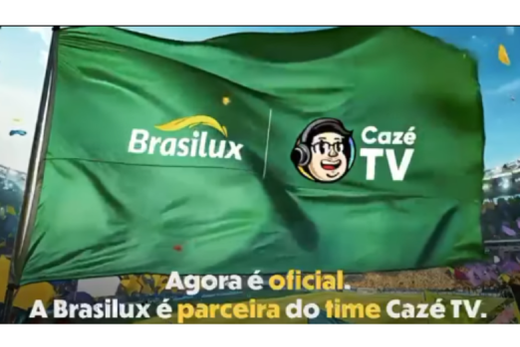 Brasilux passa a integrar a grade da CazéTV, com conteúdos, inserções e ativações ao longo da temporada