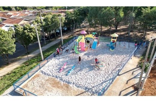 Instalação de parques integra as ações relacionadas ao Plano Municipal de Desenvolvimento para a Primeira Infância
