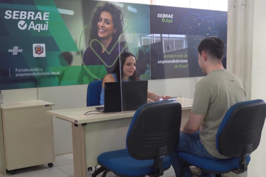 Um dos Postos do Sebrae. Unidades atendem desde quem deseja iniciar um negócio até empresários que buscam desenvolver suas empresas