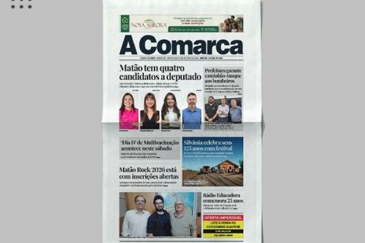 A Comarca. Entre os destaques: Matão tem quatro candidatos a deputado