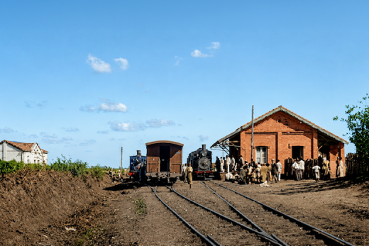 Estação Ferroviária de Santa Josepha. Inaugurada em 1901, ela impulsionou o bairro de Silvânia