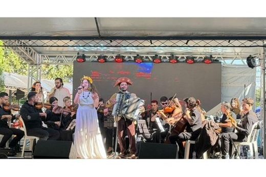 A Orquestra Jovem. Apresentação terá início às 20 horas, no Auditório da Casa da Cultura