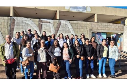 Turma do Programa Pilar. Provas foram realizadas em Araraquara para alunos da Regional Centro