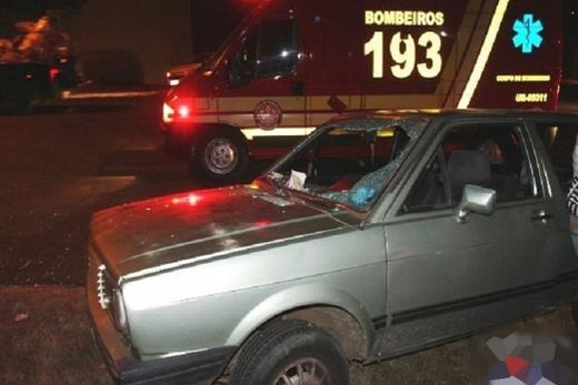 Jovem é atropelada na av. Baldan