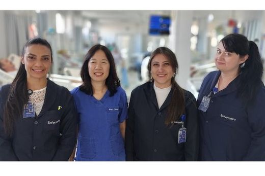 Equipe Hospitalar de Doação para Transplantes. Janaína Schimicoski, Liliana Ujikawa, Sarah de Lima, Rosana Assaiante