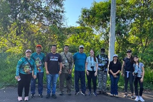 Percurso passou pelo entorno da área verde do Centro de Atendimento à Juventude (CAJU) e pela Praça da Abolição
