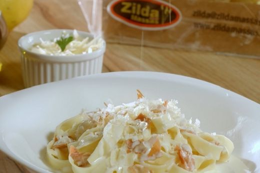 Paladar: Tagliadeli com presunto parma e limão siciliano
