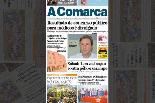 A Comarca nas bancas