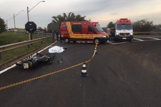 Rapaz morre em acidente na Narciso Baldan