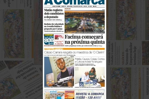 A Comarca nas bancas
