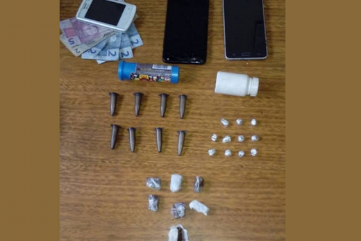 Polícia Militar encontra drogas na cueca de traficante