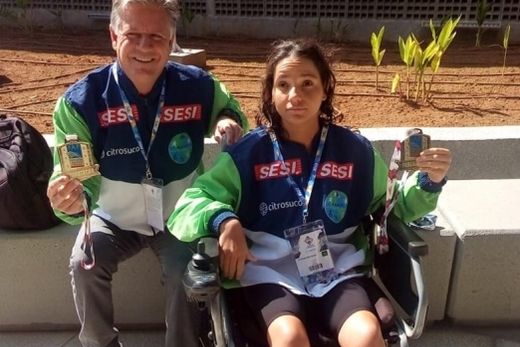 Pauliane conquista mais cinco medalhas