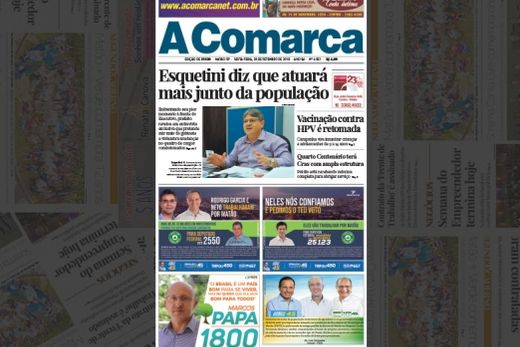 A Comarca nas bancas
