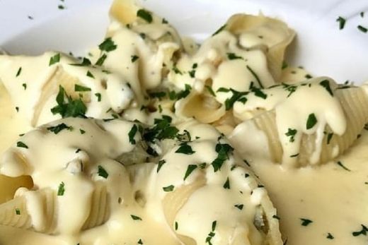 Conchiglioni 4 queijos